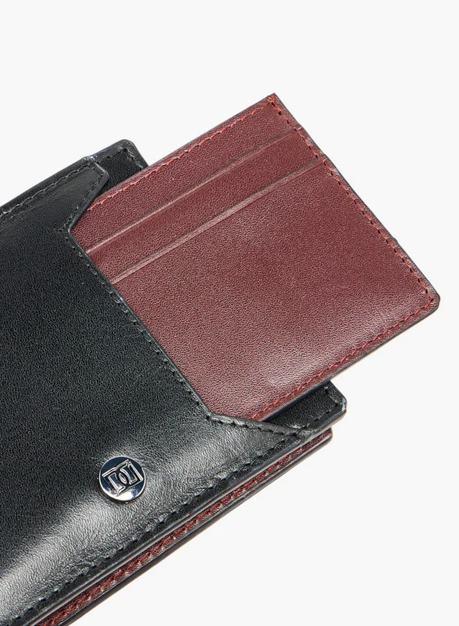 DUCHINI BLACK Men Leather Bi-Fold Wallet for Men | Best Price UAE